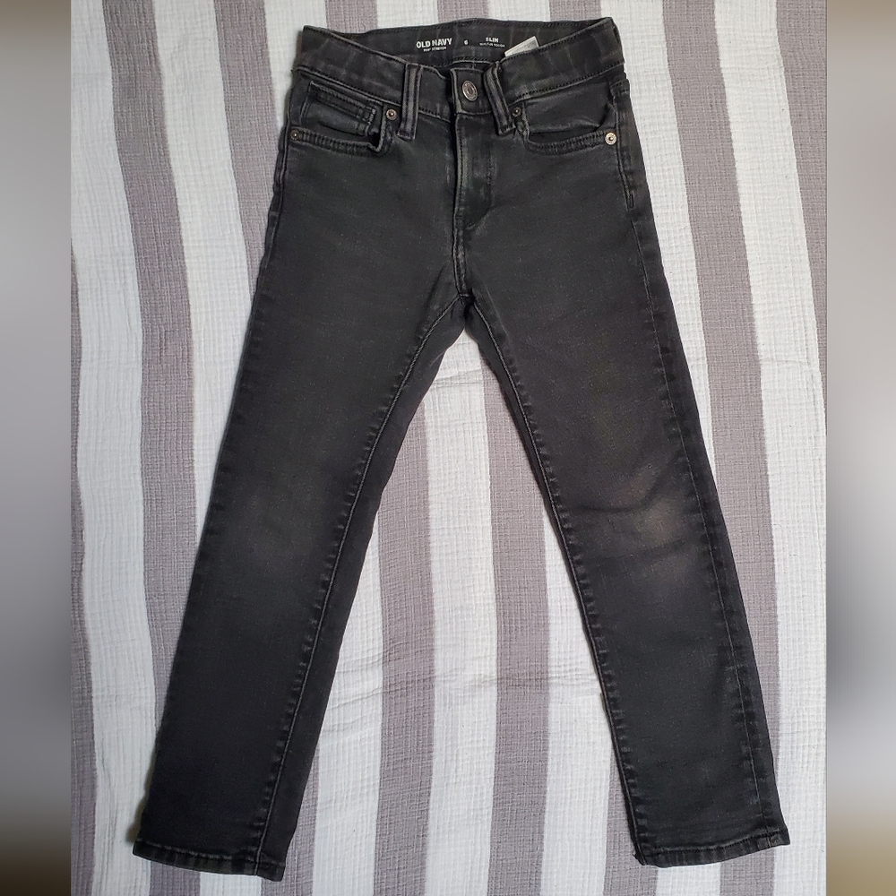 Black wash jeans